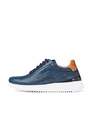 Wonders - Deportivas Piel picado para Hombre Azul 41