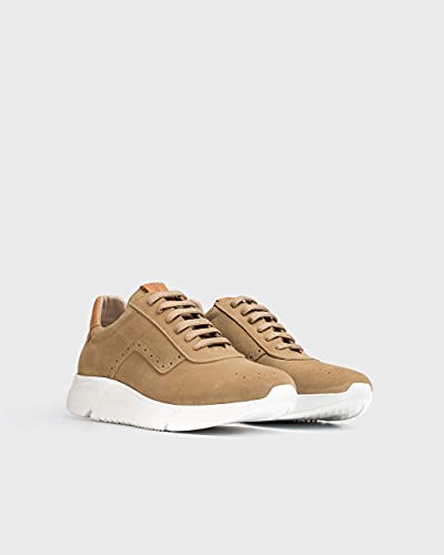 Wonders - Deportivas Piel picado para Hombre marrón 42