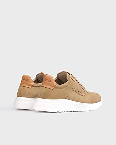Wonders - Deportivas Piel picado para Hombre marrón 42
