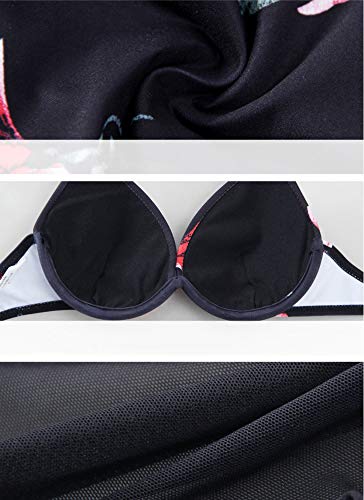 WSQ Ropa de baño para damas Traje de tres piezas Sexy spa Fragancia pequeña Cofre pequeño recogido Falda delgada Bikini Falda asimétrica Blusa sexy El diseño de la correa es más femenino Almo