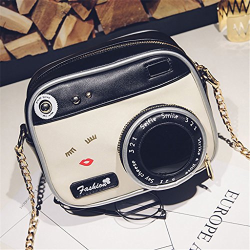 WT-DDJJK Bolsillo de Hombro, Bolso de Hombro pequeño con Forma de cámara a la Moda para Mujer, Bolso Bandolera, Bolso de Mensajero, Rebajas de Viernes Negro 2020