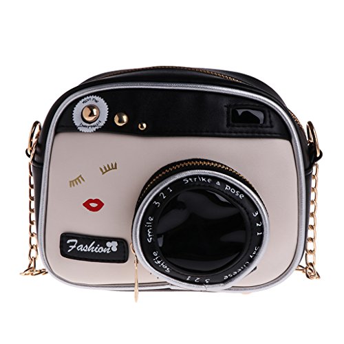 WT-DDJJK Bolsillo de Hombro, Bolso de Hombro pequeño con Forma de cámara a la Moda para Mujer, Bolso Bandolera, Bolso de Mensajero, Rebajas de Viernes Negro 2020