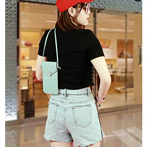 WT-DDJJK Bolso Cruzado, pequeño Bolso Cruzado para teléfono para Mujer, Bolsos de Hombro para teléfono móvil, Tarjetero, Rebajas de Viernes Negro 2020