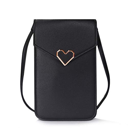 WT-DDJJK Bolso Cruzado, pequeño Bolso Cruzado para teléfono para Mujer, Bolsos de Hombro para teléfono móvil, Tarjetero, Rebajas de Viernes Negro 2020