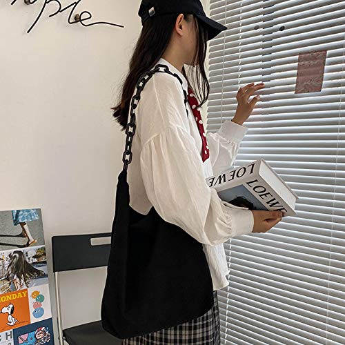WT-DDJJK Bolso de Hombro, Mujer otoño Invierno Pana Bandolera de Hombro Bolso de Mano Bolso de Mano, Rebajas de Viernes Negro 2020