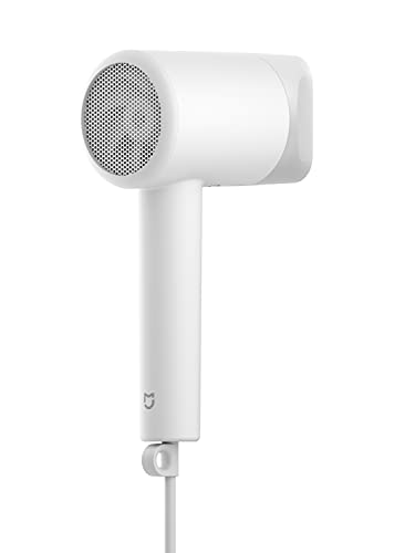 Xiaomi Mi Ionic Hair Dryer H300 - Secador de pelo - Secado rápido - Diseño compacto y portátil - Control de temperatura inteligente - Doble potencia - Color blanco - Versión italiana