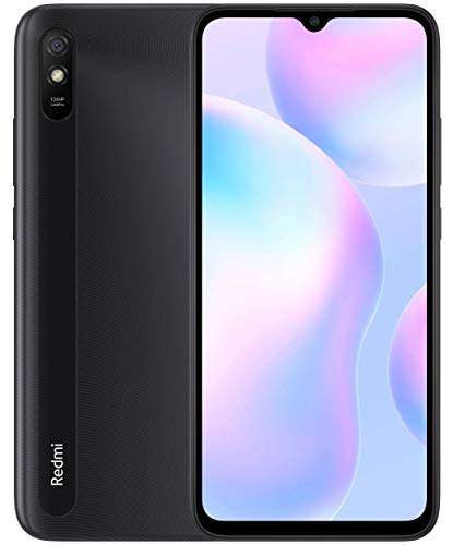 Xiaomi Redmi 9A - Smartphone 2GB 32GB, Pantalla HD de 6.53",MediaTek Helio G25, batería 5000mAh, Cámara Trasera de 13MP Al, Gris