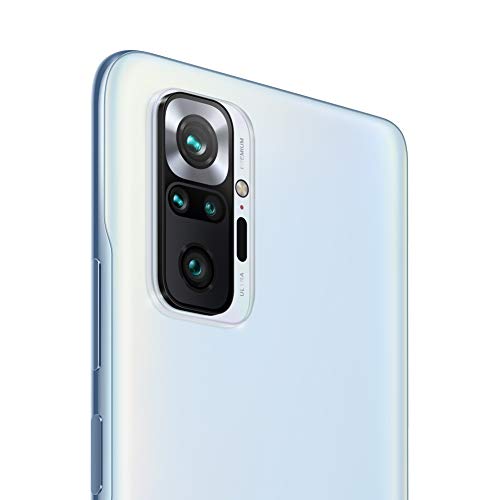 Xiaomi Redmi Note 10 Pro - Smartphone 8+128GB, 6,67" AMOLED DotDisplay de 120 Hz, Snapdragon 732G, 108 MP Cámara cuádruple, 5020 mAh, Azul Glaciar