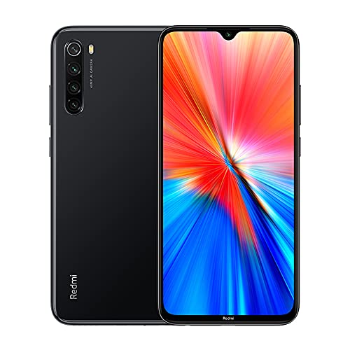 Xiaomi Redmi Note 8 Smartphone 2021,4GB 64GB Mobilephone Versión Internacional (Negro)