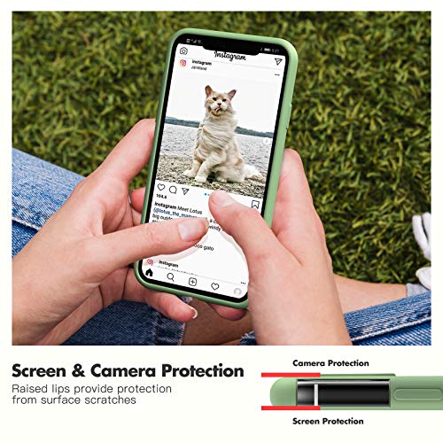 XinYue 9 x Funda iPhone 11, Cárcasa Silicona TPU, Funda Ultra-Delgado Flexible - [ Negro + Rojo + Rosa + Verde + Translúcido + Amarillo + Azul Claro + Verde Claro + Rosa Claro ]