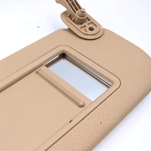 XIOSOIAHOU Visor de Sun Sun con Espejo Cosmético Pad de Visita Interior de Sombra para Hyundai para Elantra MD para Avante MD 2011 2012 Parasol (Color : Left)