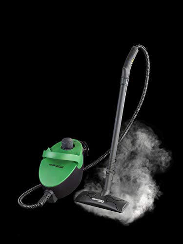 XSQUO Power vapore Limpiadora de Alta Eficiencia con 8 Funciones y Diseño Trieo, Negro, Normal