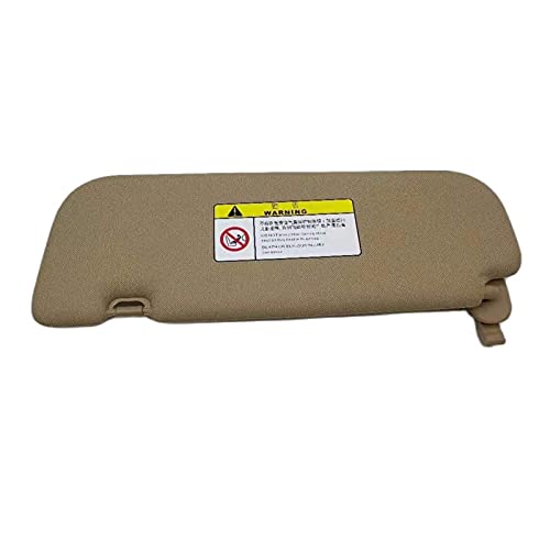 YANGJUAN Visera Solar Coche Sun Visor con Espejo Cosmético Interior Sombrilla Pad Pad Apta para Hyundai Elantra MD Avante MD 2011 2012 Accesorios Interiores del Coche de la Visera del s