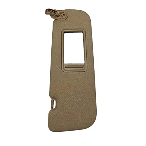 YANGJUAN Visera Solar Coche Sun Visor con Espejo Cosmético Interior Sombrilla Pad Pad Apta para Hyundai Elantra MD Avante MD 2011 2012 Accesorios Interiores del Coche de la Visera del s