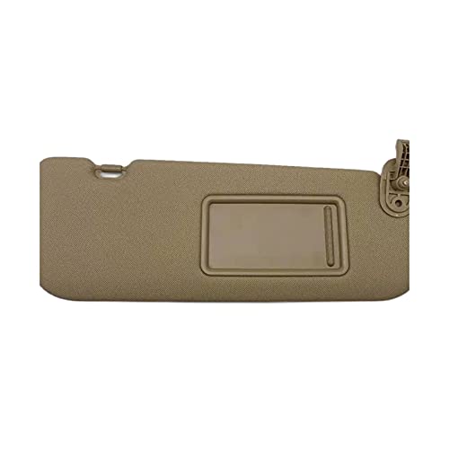YANGJUAN Visera Solar Coche Sun Visor con Espejo Cosmético Interior Sombrilla Pad Pad Apta para Hyundai Elantra MD Avante MD 2011 2012 Accesorios Interiores del Coche de la Visera del s