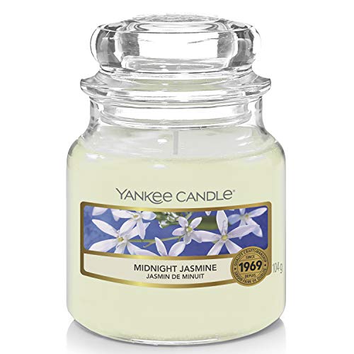 Yankee Candle Small Jar Midnight Jasmine, Blanco