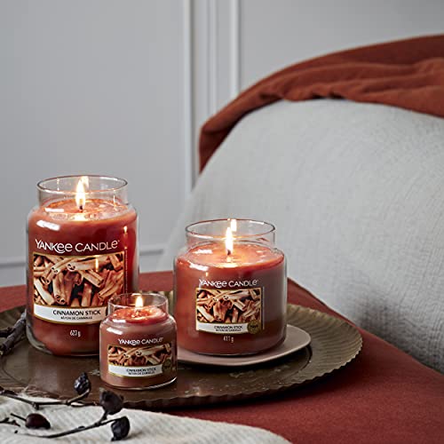 Yankee Candle vela en tarro mediano, Palo de canela