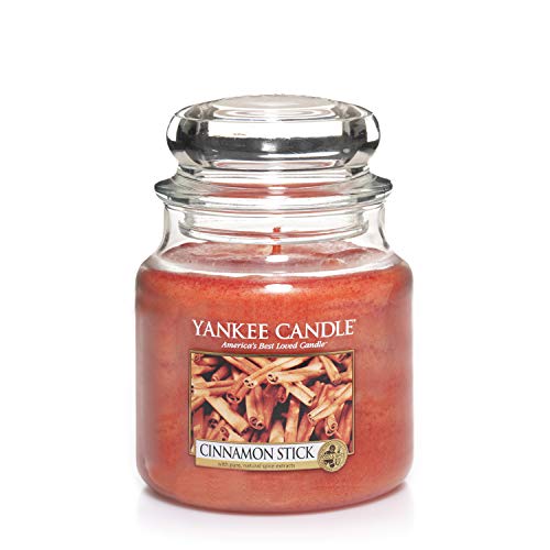 Yankee Candle vela en tarro mediano, Palo de canela