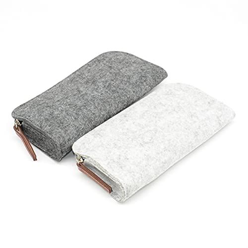 YAOLUU Bolso de lápiz Caja de lápices de Fieltro MÁS Alto PÁMEN MAQUILLO TRUSSE Papelería Linda Pluma Estuche ​Lápiz Bolsa (Color : C)
