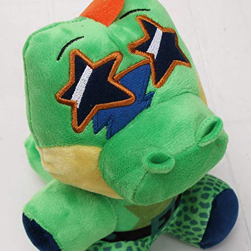 Yasdf 5Pcs Five Nights At Freddy'S Peluches 18Cm, FNAF Security Breach Muñecos De Peluche Vannie Glamrock Freddy Montgomery Gator Roxanne Wolf Toys