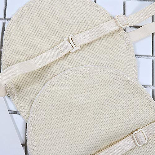 YeBetter 1 Par Almohadilla Para El Escudo Del Sudor de Las Axilas Lavable Axila Guardias Absorbentes Del Sudor Reutilizable Cojín de La Ropa Del Sudor Del Verano Para Hombre Y Mujer