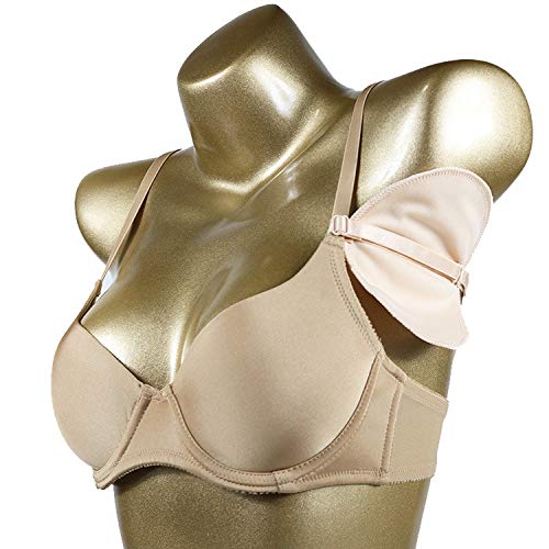 YeBetter 1 Par Almohadilla Para El Escudo Del Sudor de Las Axilas Lavable Axila Guardias Absorbentes Del Sudor Reutilizable Cojín de La Ropa Del Sudor Del Verano Para Hombre Y Mujer