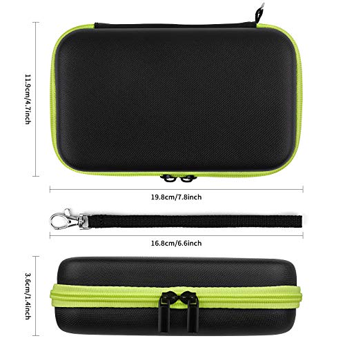 Yinke Estuche Funda para Philips One Blade QP2530/30, QP2520/30, QP2630/30, QP2520/65, EVA Caja Cubrir Rígida con Bolsa Deesponja Almacenamiento para One Blade Caso Bolso