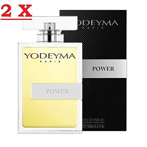 Yodeyma Power - Perfume para hombre, Eau de Parfum, 100 ml, 2 paquetes