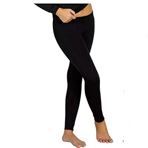 YSABEL MORA - Pantalon Termal NIÑOS niñas Color: Negro Talla: 14