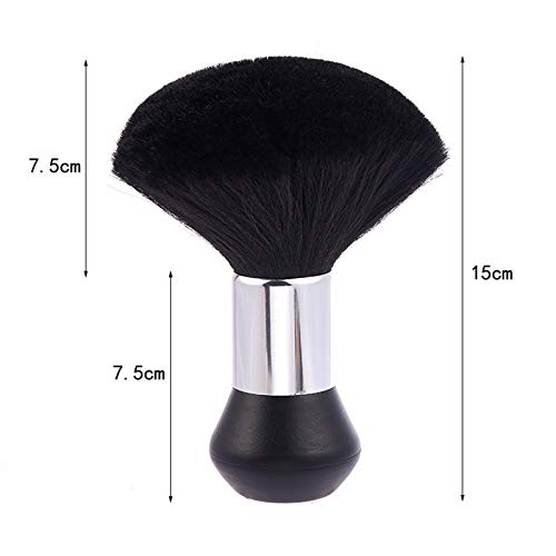 YUEMING Brocha de Peluquería, Cepillos Cuello Barbero, Plumero Pelo Peluqueria Corte Estilista para Brocha de Peluquería Salón Peluquero Eliminar los Residuos del Cabello