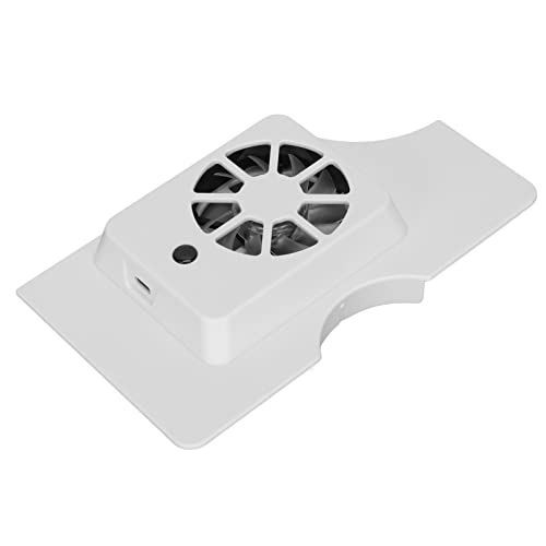 Yunseity Enfriador de Consola de Juegos, Ventilador de Enfriamiento de Consola de Juegos TNS-1136, Radiador de Consola de Iluminación Colorida con Cable de Carga, para Host OLED