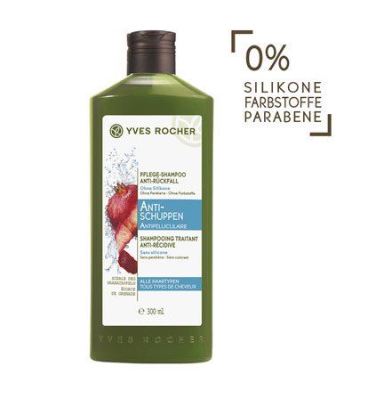 Yves Rocher - Champú anticaspa (300 ml): elimina el pelo y el cuero cabelludo de la caspa con fuerza de las plantas.