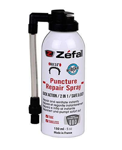 ZEFAL Repair Spray Inflado instantáneo, Unisex Adulto, Negro, 150 ML
