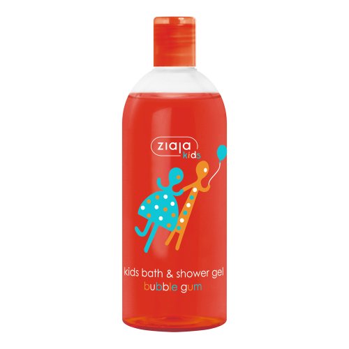 Ziaja Gel de Baño para Niños Goma de Mascar, Multicolor, 500 Mililitros
