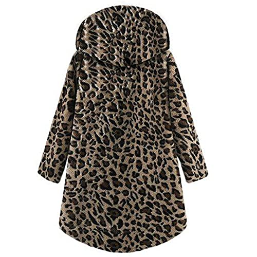 Zilosconcy Mujer Sudadera Tops Chaqueta Suéter Jersey Mujer Otoño Invierno Talla Grande Hoodie Teddy-Fleece Caliente Botones Abrigo Con Bolsillos Talla Grande Manga Larga Chaqueta Caliente Botón