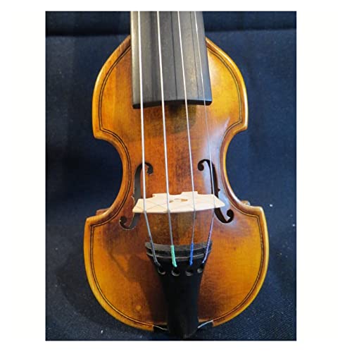 ZJQTT Raro Especial Y Agradable Pequeño Bolsillo Violín 3/4 Pequeño Cuerpo Violín Acústico Violín Violín Violín
