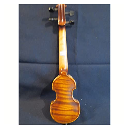ZJQTT Raro Especial Y Agradable Pequeño Bolsillo Violín 3/4 Pequeño Cuerpo Violín Acústico Violín Violín Violín