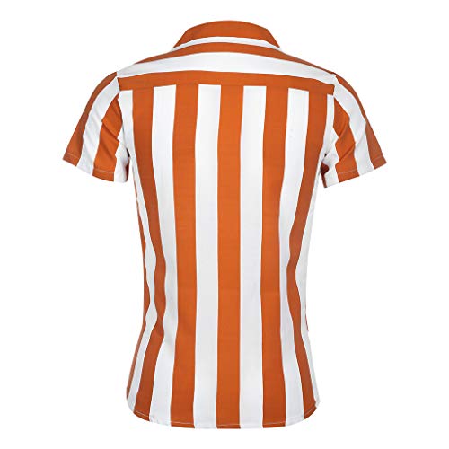 ZODOF Camisetas Hombre Mangas Corta Algodon Lino Estampada Vintage Hawai Tallas Grandes Camisa Tops Ropa Casual Deporte Moda Confort Verano
