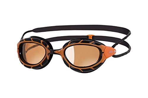 Zoggs Predator Polarized Ultra Gafas, Unisex, Naranja/ Negro, Talla Única