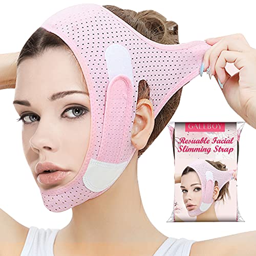 2020 actualizado facial que adelgaza la correa, correa de elevación de cara sin dolor, reductor doble de la barbilla para las mujeres los hombres elimina la flacidez