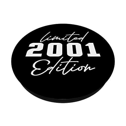 21st Cumpleaños, Limited 2001 Edition, Masculino Femenino, 21 Años PopSockets PopGrip Intercambiable