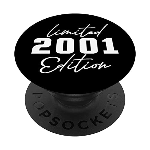 21st Cumpleaños, Limited 2001 Edition, Masculino Femenino, 21 Años PopSockets PopGrip Intercambiable