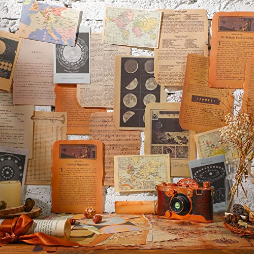 220 Hojas Suministros de Diario de Papel de Álbum de Recortes Suministros de Revistas Basura Decoración de Habitación Vintage Arte de Pared Estética Álbum Cottagecore Marcos de Fotos