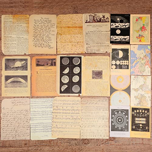 220 Hojas Suministros de Diario de Papel de Álbum de Recortes Suministros de Revistas Basura Decoración de Habitación Vintage Arte de Pared Estética Álbum Cottagecore Marcos de Fotos