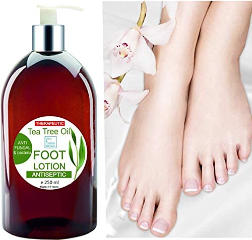 2en1 Crema Anti Hongos Uñas Crema de Pies Hidratante Anti Olor Pies con Aceite de Árbol de Té Potente Anti fungal 250 ml