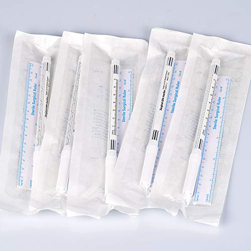 3 piezas de marca de piel de tatuaje de ceja quirúrgica blanca, rotulador de tatuaje, rotulador, herramienta de maquillaje, lápiz de posicionamiento