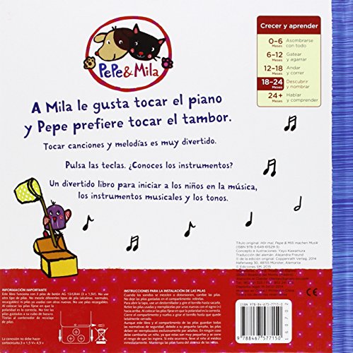 A Pepe y Mila les gusta la música