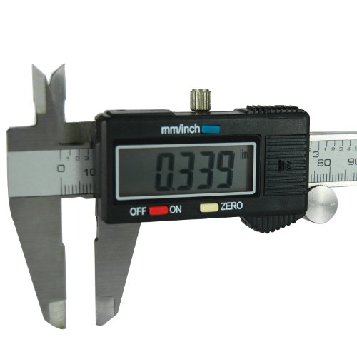 Accessotech 15,24 cm Calibre Vernier Digital micrómetro electrónico medición 150 mm Profundidad