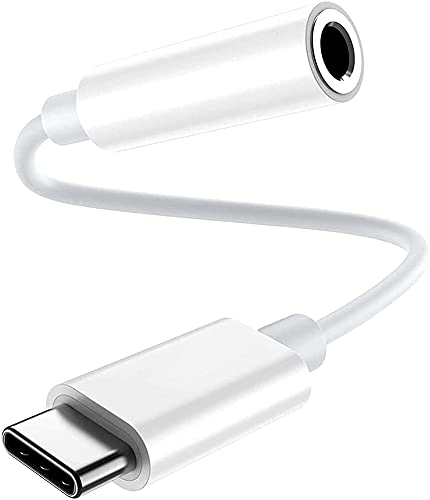 Adaptador USB C a Jack 3.5mm, USB Tipo C a Audio Auricular Mini Jack 3,5 mm, Cable Convertidor de USB Type C para Samsung, Huawei, Xiaomi, OnePlus, Otros Android, PC Y Mac