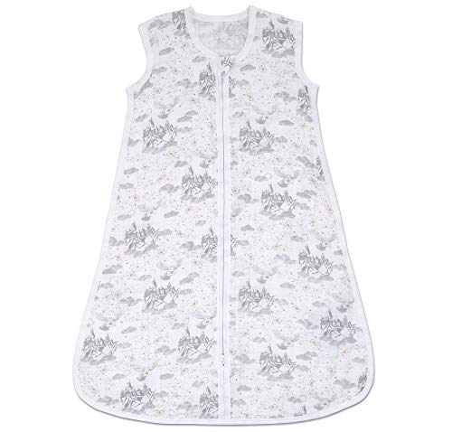 aden + anais Saco de Dormir Ligero 1.0TOG (6-18 Meses) 100% Muselina algodón Harry Potter™ icónico - Letras
